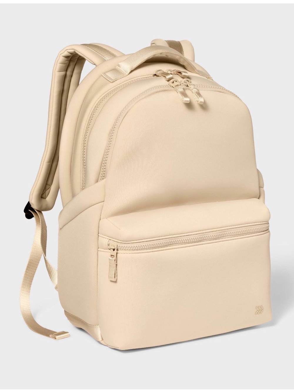 all in motion Faux Neoprene Backpack- Cream